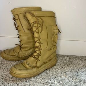 Women's moccasin boots